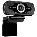Câmera webcam Full HD 1080p com microfone, Preto, 11673, Geonav - CX 1 UN