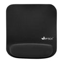 Mouse pad com apoio de punho, 23 x 21cm, Preto, KLH-3093F, App-Tech BT 1 UN
