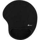 Mouse pad com apoio de punho em espuma, 22,8x19,5cm, Preto, TEPF, App-Tech - PT 1 UN