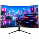 Monitor Gamer LED Curvo, Full HD, Tela de 24", Taxa de Atualização 100Hz, Tempo de resposta 5ms, RGB, Conexões HDMI e Displayport, Preto, MGLED24BRX, Brx - CX 1 UN