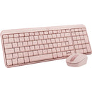 Teclado e Mouse sem fio, Bluetooth, MK250, Rosa, 920-013518, Logitech CX 1 UN