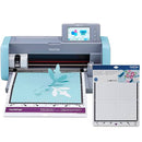 Máquina para recorte com Scanner ScanNCut SDX125 220v + Esteira adesiva de aderência padrão 30 x 30cm para linha SDX, CADXMATSTD12, Brother CX 1 UN